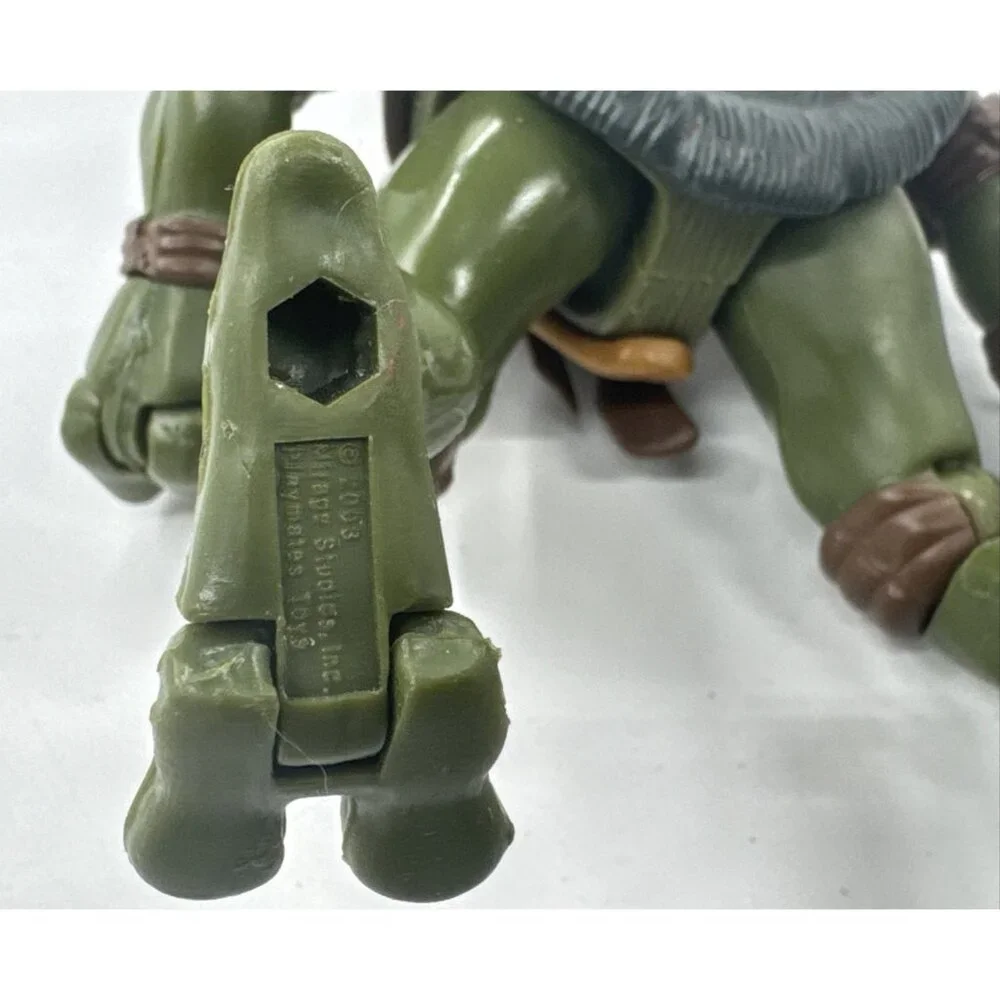 TMNT Action Figure Toys Lot of 4 Poseable Teenage Mutant Ninja Turtles 2003 2012